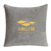 寶馬公司定制抱枕被 時尚可折疊便攜辦公室家居抱枕被 可定制logo