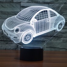 汽車3D燈 LED小夜燈 可定制LOGO定制產品造型
