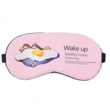 冰敷棉麻眼罩 冷熱敷 睡眠卡通遮光護眼罩 可定制LOGO