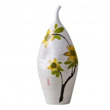 景德鎮陶瓷工藝品創意擺件禮品花瓶 中式 三件套