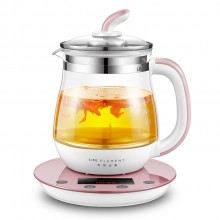 玻璃全自動養身壺 分體花茶壺電熱燒水壺煮茶器送客戶禮品定制