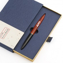 黃銅實木簽字筆木制筆桿黑色水筆高檔商務禮物個性定制紅木中性筆