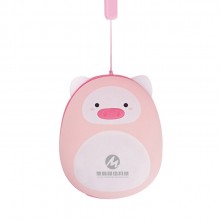 美年豬暖手寶迷你USB充電帶移動電源