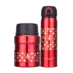 千福燜燒罐保溫杯套裝兩件套 可定制logo 