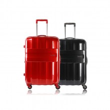 拉桿箱時尚擴展層旅行箱鏡面設計行李箱