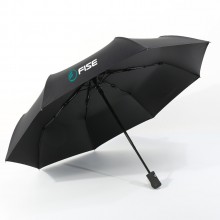 晴雨傘兩用自動三折黑膠遮陽傘定制戶外防紫外線折疊太陽防曬傘 
