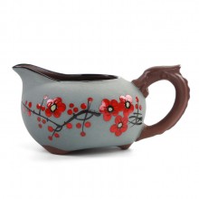 創意新品純手繪釉下彩功夫茶具公道杯茶海盛茶器泡茶器茶杯茶碗