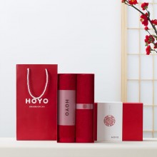 HOYO-7240-中國紅毛巾2件套