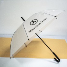 定制透明雨傘自動ins直桿廣告