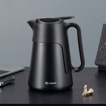 智能保溫壺316不銹鋼暖壺按壓式熱水壺開水瓶防滑簡約時尚保冷咖啡壺