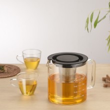 帶刻度咖啡壺咖啡過濾冷萃壺玻璃咖啡壺咖啡器具分享壺咖啡冷泡壺