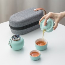 旅行功夫茶具套裝現代簡約日式便攜陶瓷日式茶具套裝