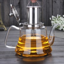 耐熱玻璃茶壺茶具不銹鋼過濾泡花茶壺套裝飄逸杯功夫茶具