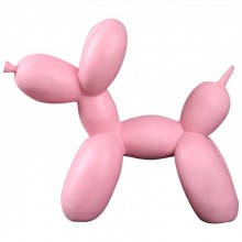 北歐風格氣球狗樹脂擺件創意動物