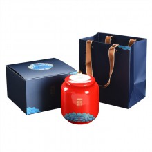 中式陶瓷茶葉罐禮盒包裝盒瓷罐