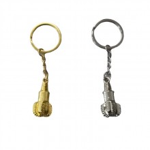 金屬鉆頭鑰匙鏈【金色銀色可選、鉆頭造形、可激光LOOG、掛件 】