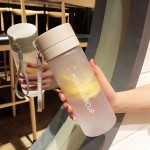 韓版大容量塑料杯簡約便攜防漏廣告杯子