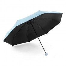 五折口袋傘黑膠晴雨傘防紫外線定制活動小禮品