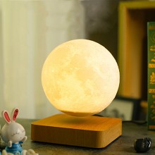 抖音同款磁懸浮月球燈3D打印臺燈送客戶禮品定制