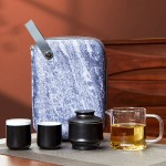自動沖茶器禮盒沖茶器+ 玻璃杯+陶瓷杯