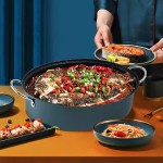 榮事達多功能料理鍋RSD012-FJ烹飪鍋具定制公司廣告禮品