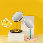艾優化妝鏡帶燈led智能美妝鏡補光梳妝鏡定制公司廣告禮品