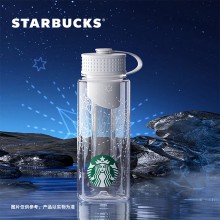 星巴克（Starbucks） 星芒閃耀系列塑料杯咖啡直飲水杯隨行大容量